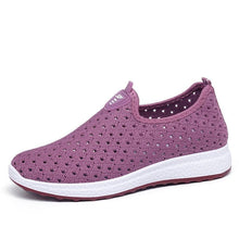 Load image into Gallery viewer, Summer Womens Shoes Breathable Mesh Sneakers Slip On Flats Espadrilles Fashion Trainers Women Comfortable Pink Couple Shoes Outdoor Walking Footwear Shoes
