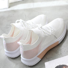 Load image into Gallery viewer, Summer Womens Shoes Mesh Light Breathable Sneakers Flats Casual Trainers Walking Shoes Sport Women Mesh Running Casual Slip On Flats Sneakers
