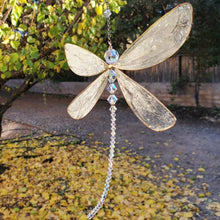 Load image into Gallery viewer, Sun Catcher Ornament Window Crystal Guardian Angel Wing  Prism Pendant Rainbow Maker Collection Crystal Dragonflys Sun-catcher Wind Chimes Home Garden Hanging Decor Gifts Photography Prop Festival Decoration
