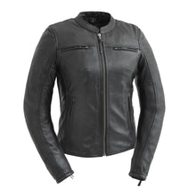 Load image into Gallery viewer, Supastar - Womens Motorcycle Leather Jacket
