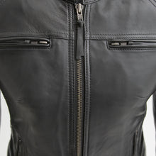 Load image into Gallery viewer, Supastar - Womens Motorcycle Leather Jacket
