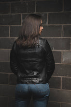Load image into Gallery viewer, Supastar - Womens Motorcycle Leather Jacket
