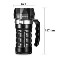 Load image into Gallery viewer, Super Bright High Lumen Underwater and Powerful Waterproof  LED Torchlight with Magnetic Control Switch Diving Light Dive Flashlight For Camping Hiking Running Jogging Diving Household Use

