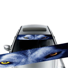 Load image into Gallery viewer, Super Personality Windshield Sticker Car Front Windshield Sticker Stereo Car Stickers Front File Stickers Car Front Rear Sun Strip Visor Vinyl Decal Windshield Cast Film 3D Stickers Decor Front Creative Eyes Skull Sticker For Car Auto Decorative Stickers
