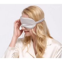 Load image into Gallery viewer, Super Smooth  Mulberry Silk Sleep Eye Mask &amp; Blindfold With Elastic Strap Travel Eye Patch Soft Nap Eye Patch  Eye Cover Eyeshade for Night Sleeping Mask For Women
