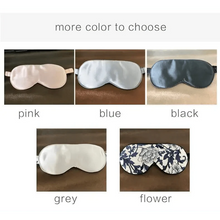 Load image into Gallery viewer, Super Smooth  Mulberry Silk Sleep Eye Mask &amp; Blindfold With Elastic Strap Travel Eye Patch Soft Nap Eye Patch  Eye Cover Eyeshade for Night Sleeping Mask For Women
