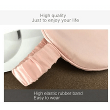 Load image into Gallery viewer, Super Smooth  Mulberry Silk Sleep Eye Mask &amp; Blindfold With Elastic Strap Travel Eye Patch Soft Nap Eye Patch  Eye Cover Eyeshade for Night Sleeping Mask For Women
