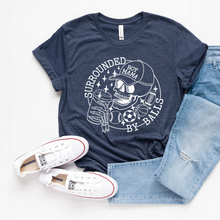 Load image into Gallery viewer, Surrounded By Balls Boy Mama Tee
