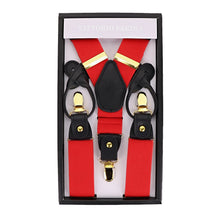 Load image into Gallery viewer, Vittorio Farina Men's Vibrant Colorful Convertible Suspender
