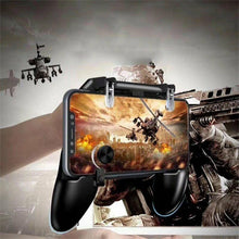 Load image into Gallery viewer, Sustainable Black Joystick Trigger Gamepad Controller Compatible With Smartphone Mobile Cellphone Portable Holder Quality Gaming Pads
