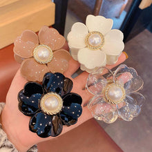 Load image into Gallery viewer, Sweet Flower Shape Hair Clips for Women Girls Hair Claw Chic Barrettes Claw Crab Hairpins Styling Bohemia Hair Jaw Clamps Medium Thick Hair Women
