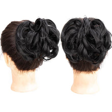 Load image into Gallery viewer, Synthetic Women's Hair Bun Bands Short Curly Chignon Hairpins Claw In Hairpieces for Fake False Hair Scrunchy Black Brown Wigs For Black Women Cosplay Wigs For Women
