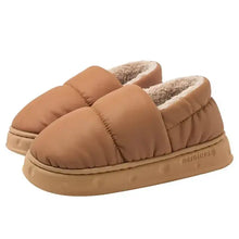 Load image into Gallery viewer, Winter Waterproof Anti-Slip Cotton Slippers - # BOAA73410001
