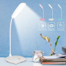 Load image into Gallery viewer, Table Lamp, Rechargeable Table Lamp, Study Room Lamp, Modern Table Lamp, Flexible for Students To Read, Study Room Table Lamp Decorative Table Lamp Cute Study Lamps for Bedroom Décor
