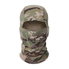 Load image into Gallery viewer, Tactical Camouflage Balaclava Full Face Mask CS Wargame Army Hunting Cycling Sports Helmet Liner Military Multiamp CP Skating Hat Motorbike Biker Racing Breather Mask Tactical Airsoft Cap Scarf Mask Ski Hat Spring Summer For Men Women
