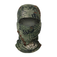 Load image into Gallery viewer, Tactical Camouflage Balaclava Full Face Mask CS Wargame Army Hunting Cycling Sports Helmet Liner Military Multiamp CP Skating Hat Motorbike Biker Racing Breather Mask Tactical Airsoft Cap Scarf Mask Ski Hat Spring Summer For Men Women
