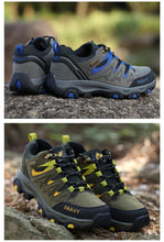 Load image into Gallery viewer, Tactical Outdoor Mens Waterproof Hiking Shoes Mountain Boots Hunting Unisex Sport Shoes Low-Top Sneakers Non-Slip Wear-Resistant Outdoor Comfortable Camping Shoes
