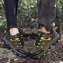Load image into Gallery viewer, Tactical Outdoor Mens Waterproof Hiking Shoes Mountain Boots Hunting Unisex Sport Shoes Low-Top Sneakers Non-Slip Wear-Resistant Outdoor Comfortable Camping Shoes
