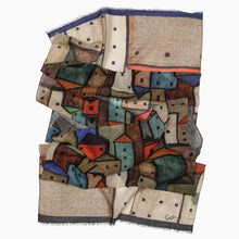 Load image into Gallery viewer, Villaggio - Wool Scarf - Tan
