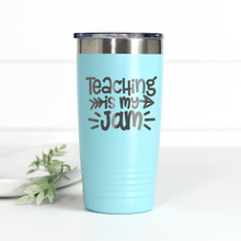 Load image into Gallery viewer, Teaching Is My Jam 20 oz Engraved Tumbler
