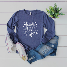 Load image into Gallery viewer, Teach Love Inspire Long-Sleeve Tee

