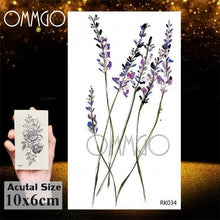 Load image into Gallery viewer, Temporary Tattoos Seahorse Dolphin Sticker Watercolor Custom Body Tattoo For Children Women
