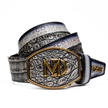 Load image into Gallery viewer, Texas Belt Stone Gray
