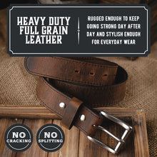 Load image into Gallery viewer, The Baron Leather Belt
