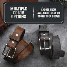 Load image into Gallery viewer, The Baron Leather Belt
