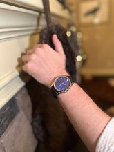 Load image into Gallery viewer, Blue Sunburst Watch
