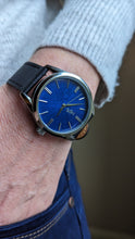 Load image into Gallery viewer, Blue Sunburst Watch
