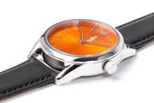 Load image into Gallery viewer, Orange Sunburst Watch

