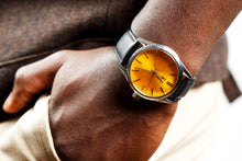 Load image into Gallery viewer, Yellow Sunburst Watch
