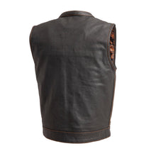 Load image into Gallery viewer, The Cut Men's Motorcycle Leather Vest, Multiple Color Options

