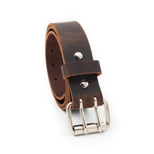 Load image into Gallery viewer, The Double Down Belt Rustic Leather Belt

