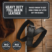 Load image into Gallery viewer, The Foreman Leather Belt

