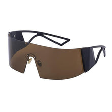 Load image into Gallery viewer, The New Sports Polarized Sunglasses UV400 Outdoor Cycling Glasses Sunglasses For Women &amp; Men New Blue Frame Rimless Rectangle Shape  Sun Glasses For Unisex Design New Mirrored Wind Proof Sport Eyeglasses For Sunglasses
