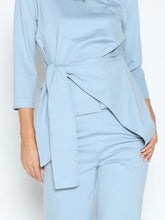 Load image into Gallery viewer, Thick Long Sleeve Shirt with Waist Tie
