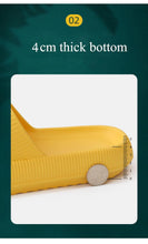Load image into Gallery viewer, Thick Platform Bathroom Home Slippers Women Fashion Soft Sole EVA Indoor Slides Woman Sandals Summer Non-slip Flip Flops Quick Drying Open Toe Super Soft Comfy Thick Sole Home House Cloud Cushion Sandals For Indoor And Outdoor Platform Shoes
