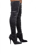Load image into Gallery viewer, Saint Laurent Women Talia Thigh-High Boots

