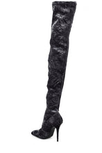 Load image into Gallery viewer, Saint Laurent Women Talia Thigh-High Boots
