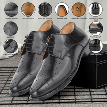 Load image into Gallery viewer, THOMAS Genuine Leather Oxford Men&#39;s Dress Shoes
