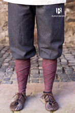 Load image into Gallery viewer, Rus Pants Tilda Herringbone Black/Grey
