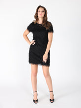 Load image into Gallery viewer, Tinsel Fringe Style mini dress
