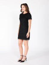 Load image into Gallery viewer, Tinsel Fringe Style mini dress
