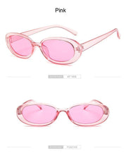 Load image into Gallery viewer, Tiny Small 90s Sunglasses Women Polarized Retro Oval Shape Sunglasses For Woman Designer Sun Glasses For Female Elegant Small Frame Cool Vintage
