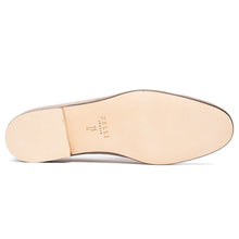 Load image into Gallery viewer, 16-672-TPE Tippa Suede &amp; Calfskin Penny Loafers Taupe
