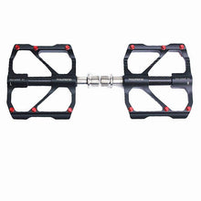 Load image into Gallery viewer, Titanium Bicycle Pedal Titanium Shaft Carbon Tube Bicycle Pedal Mountain Bike 3 Palin Pedal Road Bike Riding Pedal Bicycle Platform Pedals Bicycle Pedal Titanium Shaft Carbon Tube Bicycle Pedal Mountain Bike Pedal Road Bike Riding Pedal

