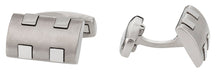 Load image into Gallery viewer, Titanium Bumps Cufflinks
