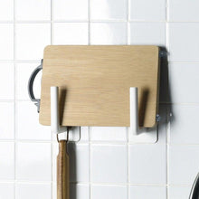 Load image into Gallery viewer, Toilet Paper Holder Hole-Free Tissue Rack Wall-Mounted Shelf Kitchen Bathroom Roll Paper Storage Window Handles Plastic Rustproof Paper Roll Holder No Drilling Easy To Install The Bathroom Accessory Suitable For Office Kitchen Bathroom
